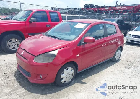 2015 Mitsubishi Mirage De/Rf из США, поврежденный, VIN ML32A3HJ1FH012711